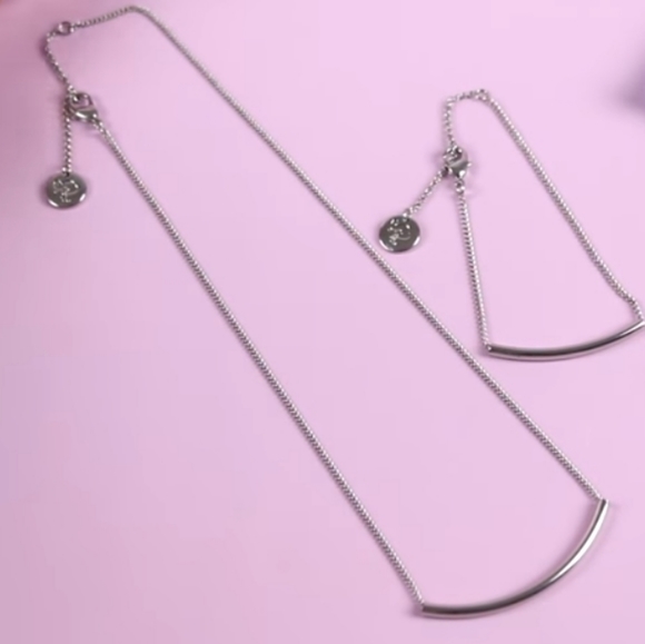 mintMONGOOSE Silver Simple 3 piece bar set - Picture 3 of 5